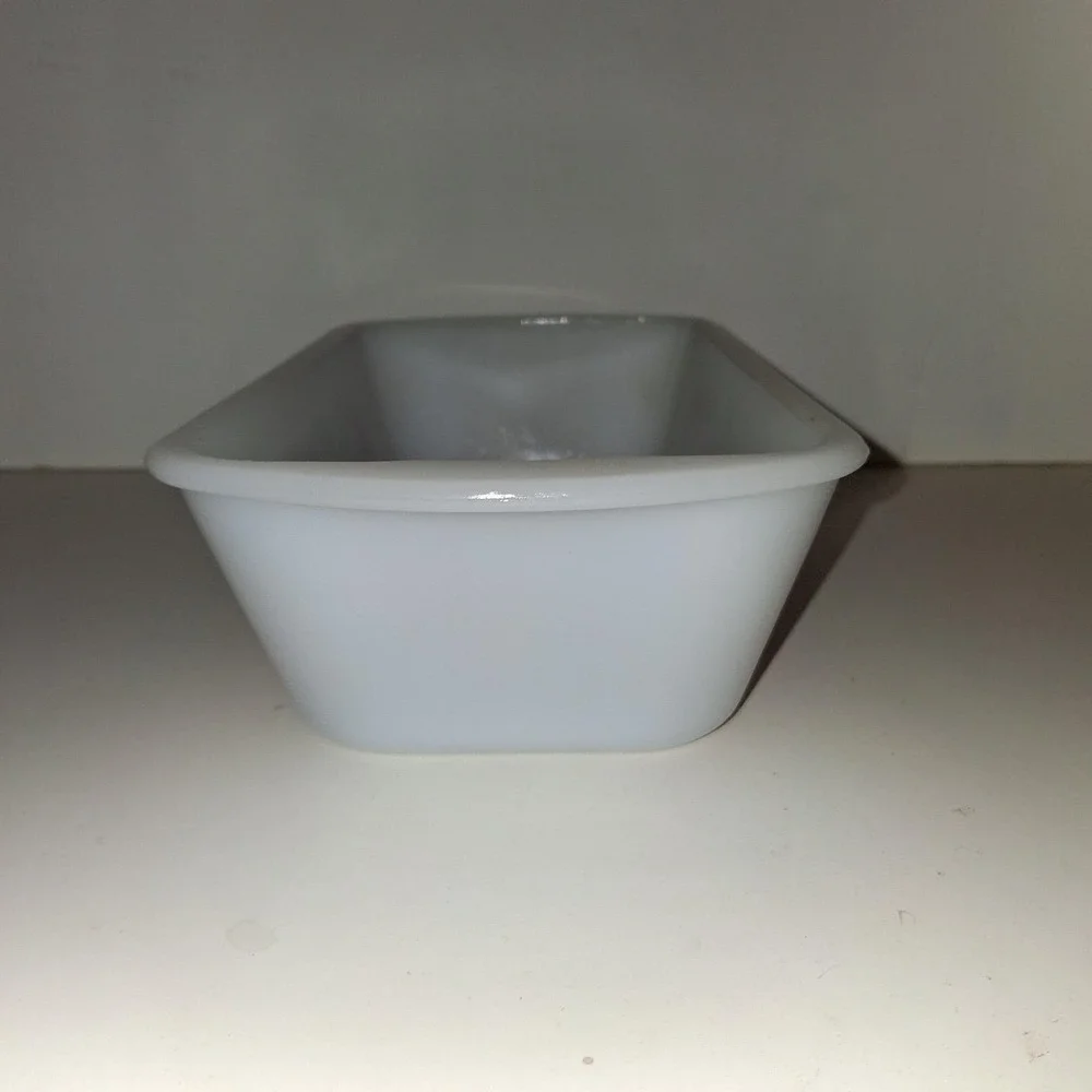Vintage GLASBAKE Garden Vegetable Loaf Pan 1.5 Quart J522 - Picture 3 of 6